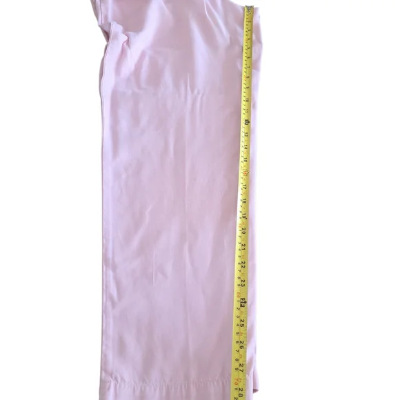 Talbots Pale Pink Drawstring Pants - Picture 2 of 8